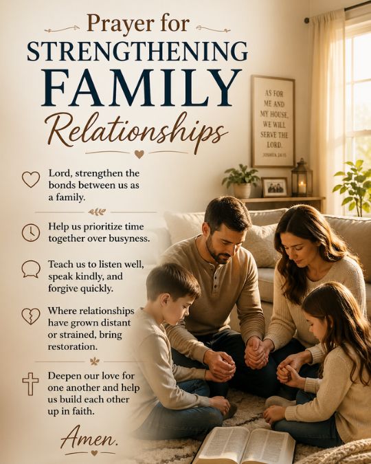 prayer for family