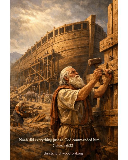 Noah's Faith in Building the Ark