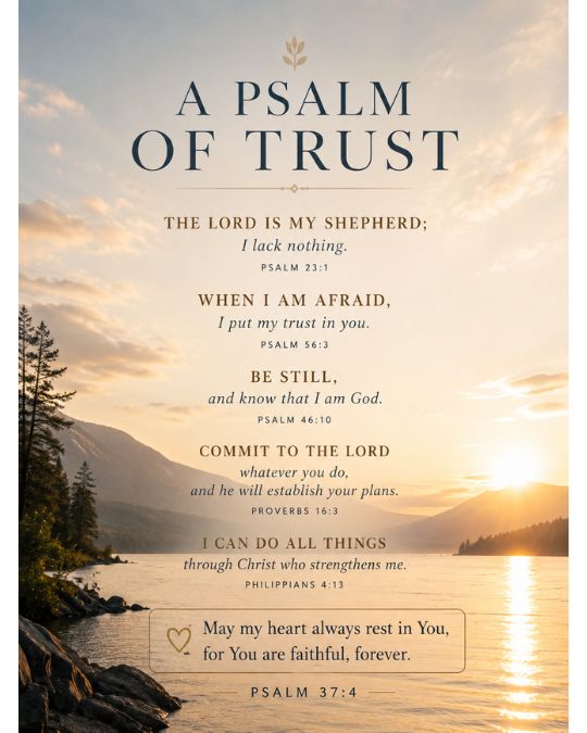 Psalm of Trust