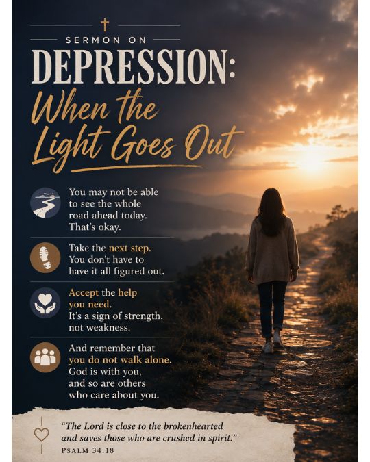Sermon on Depression_ Where Is God When You Feel Hopeless