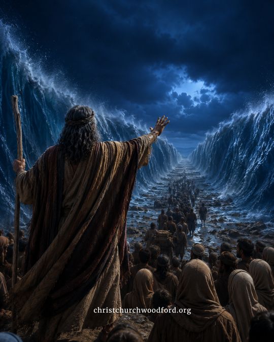How the Red Sea Was Parted