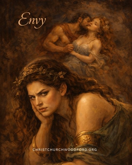 Envy in seven deadly sins