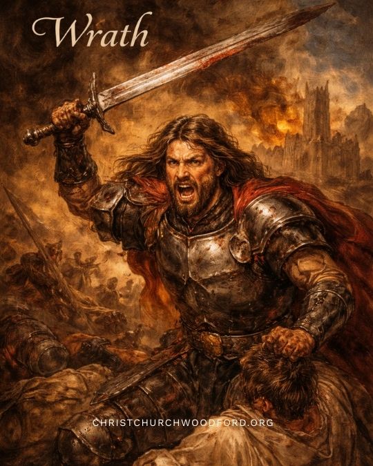 Wrath in seven deadly sins