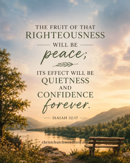 Isaiah 32:17 Bible Verses for Peace