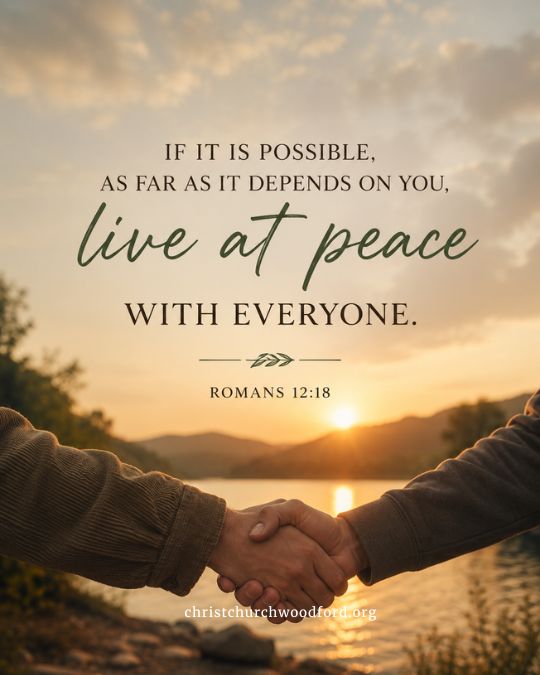 Romans 12:18 Bible Verses for Peace