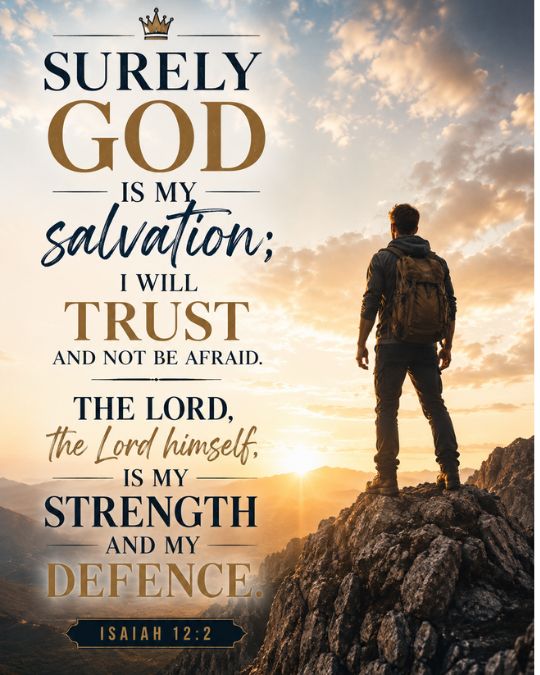 Isaiah 12:2 bible verses about strength