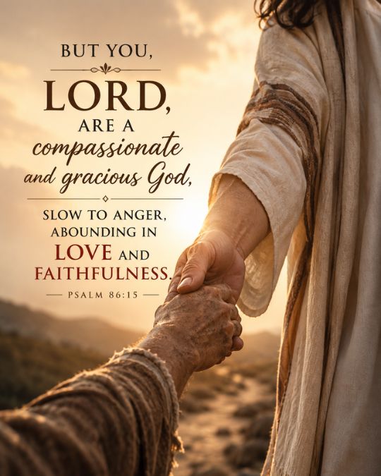 Psalm 86_15 bible verse about god's love