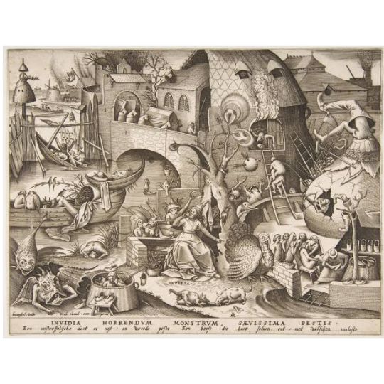 Envy - The Seven Deadly Sins, Pieter Bruegel