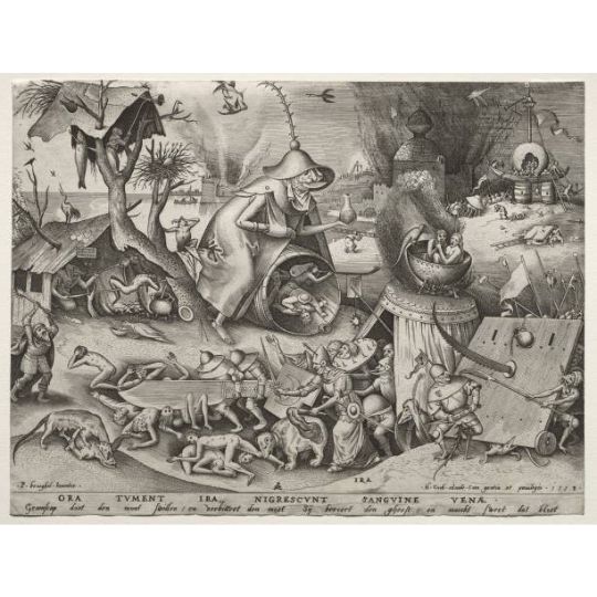 Anger - The Seven Deadly Sins, Pieter Bruegel