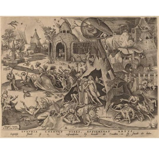 Lust - The Seven Deadly Sins, Pieter Bruegel
