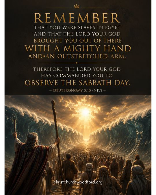 Deuteronomy 5_15 Sabbath day in the Bible