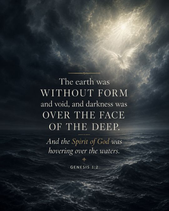 Genesis 1:2 Water symbolism
