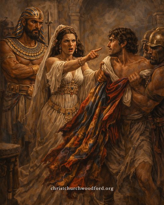 Joseph Accused by Potiphar's Wife