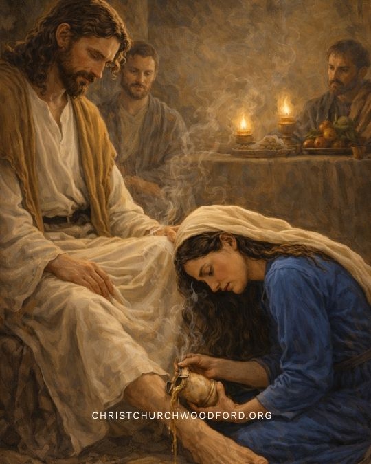 Mary's Anointing of Jesus