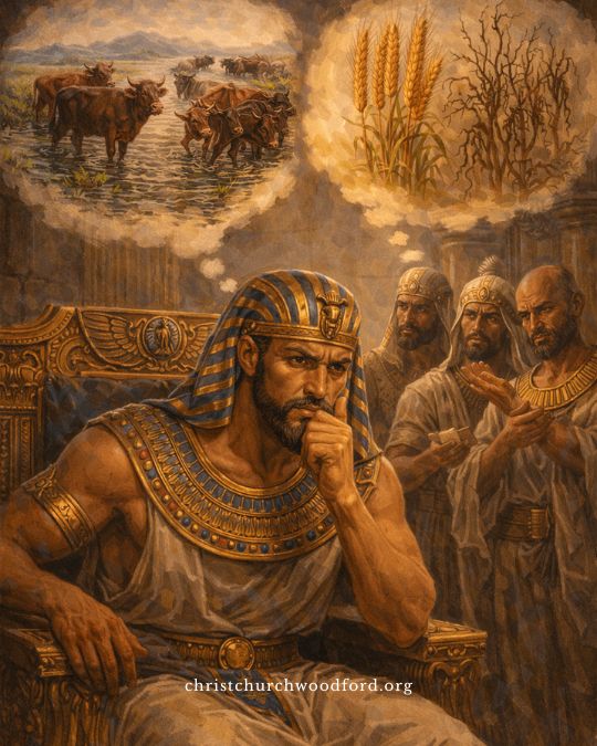 Pharaoh's Troubling Dreams and Joseph interpreted to him