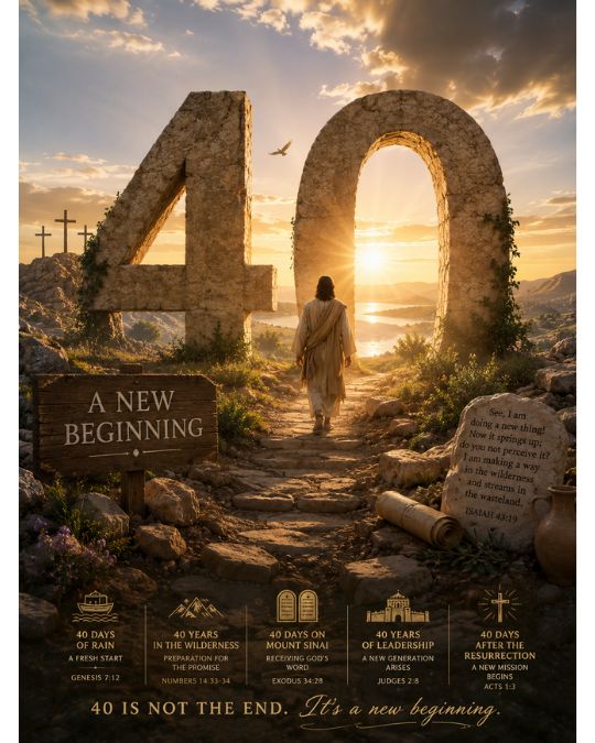 The meaning of number 40 in Scripture
