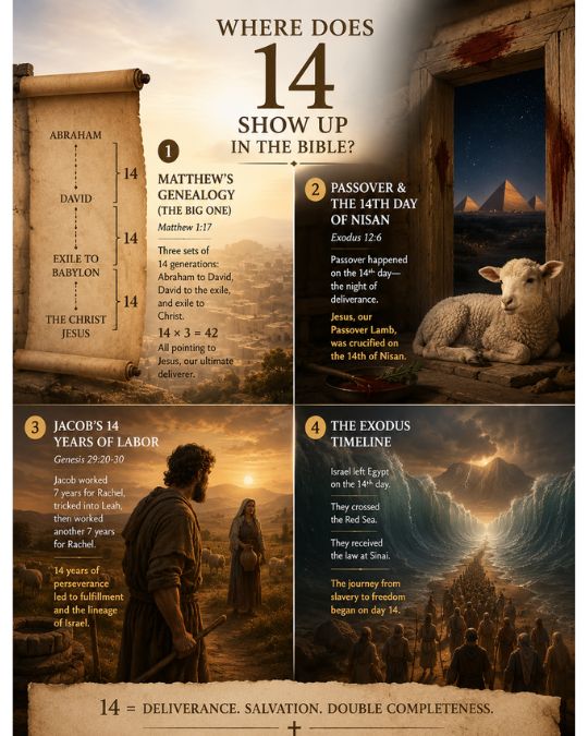 Where Does 14 Actually Show Up in the Bible