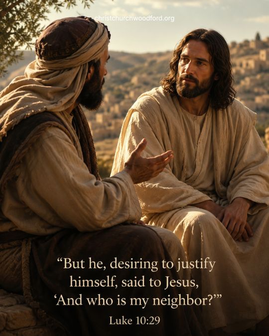 A Lawyer's Question to Jesus Luke 10_29