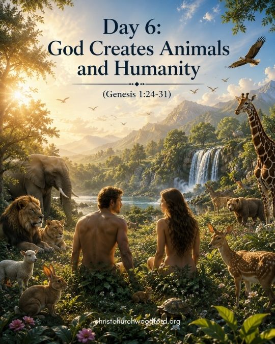 Day 6_ God Creates Animals and Humanity (Genesis 1_24-31)