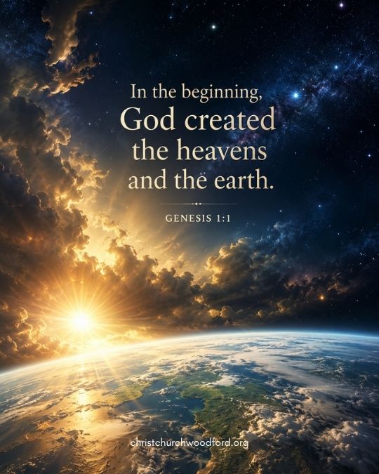 Genesis 1_1 the beginning of the creation