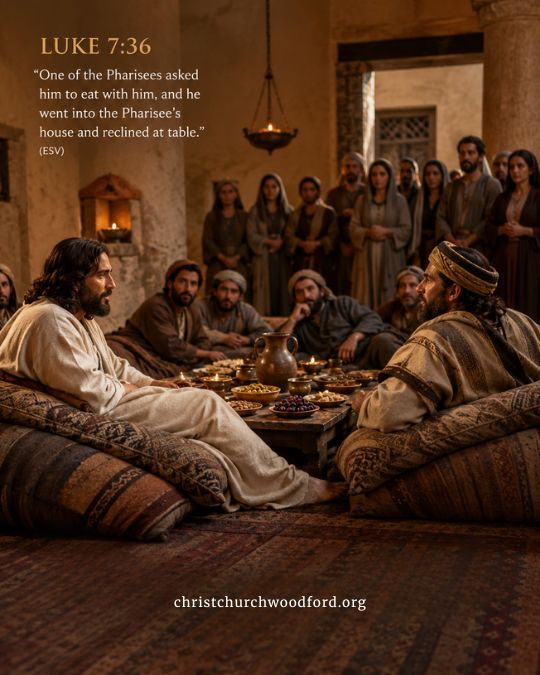 Luke 7:36 – Simon the Pharisee’s Dinner Party
