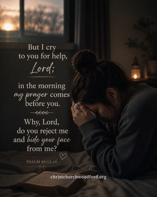 Psalm 88:13-14 Bible verse for depression