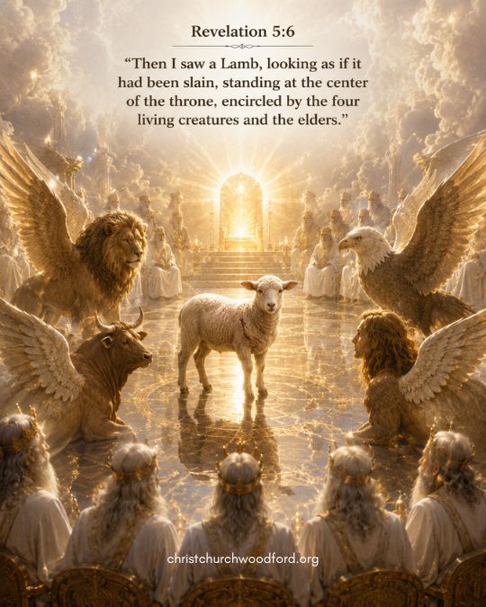 Revelation 5:6 the lamb in Revelation