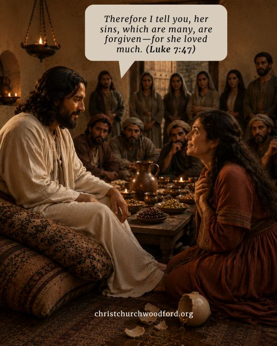 What Jesus Meant by “Her Sins Are Forgiven”