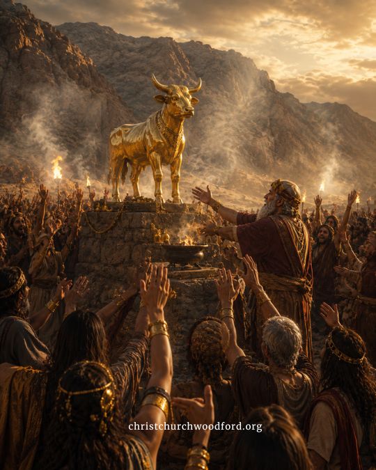 the Israelites Build the Golden Calf