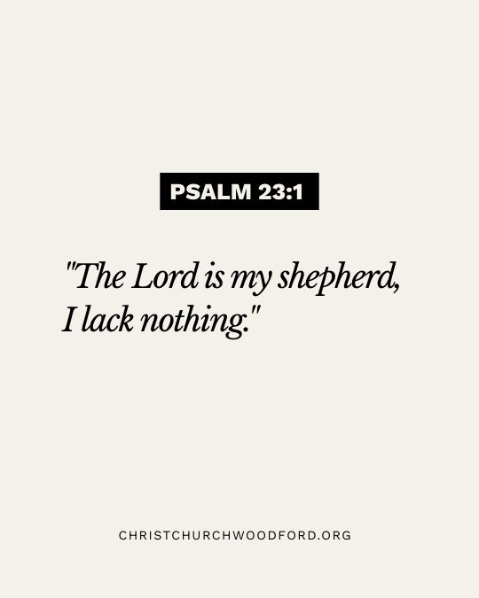 Psalm 23:1 bible verses for beginner