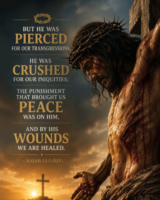 Isaiah 53:5 The Five Wounds of Christ