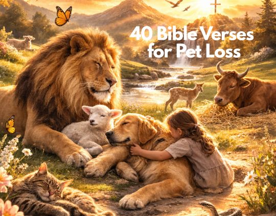 40 Bible Verses for Pet Loss