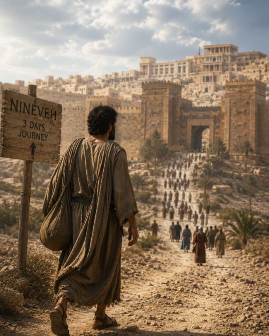 Jonah Goes to Nineveh Jonah 1-4