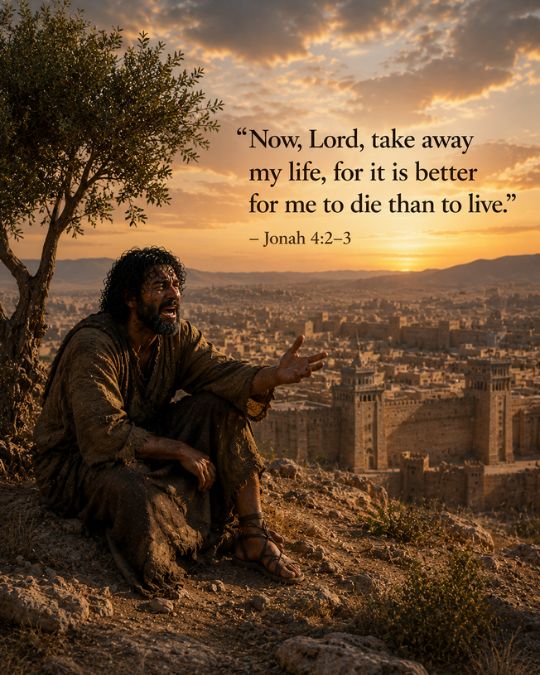 Why Was Jonah Angry - Jonah 4:2–3