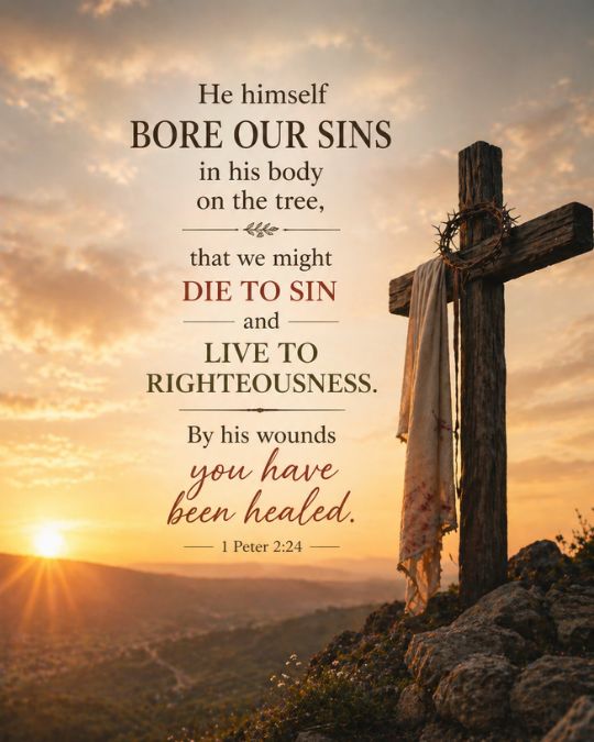 1 Peter 2:24 Bible Verses About Healing