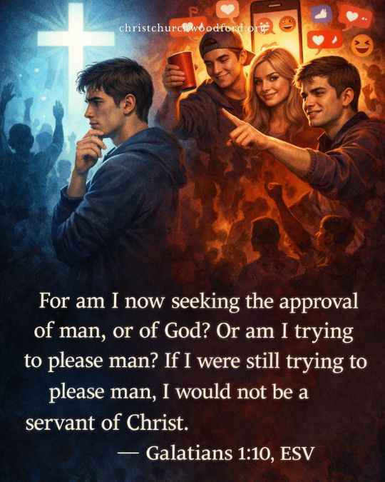 Galatians 1:10 verse for Overcome Peer Pressure