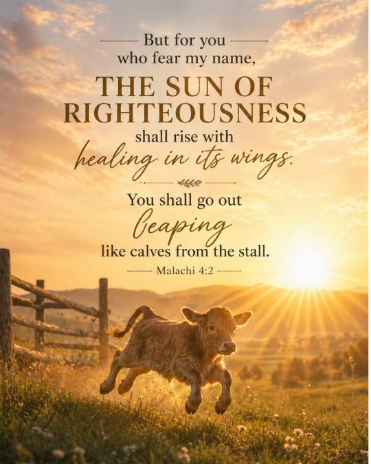 Malachi 4:2 Bible Verses About Healing