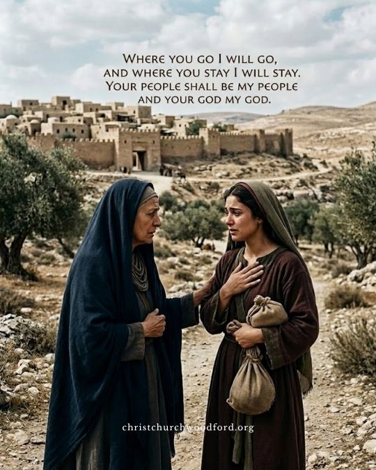 Ruth refused to leave Naomi