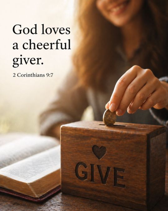 2 Corinthians 9:7 Bible verses about money and finance