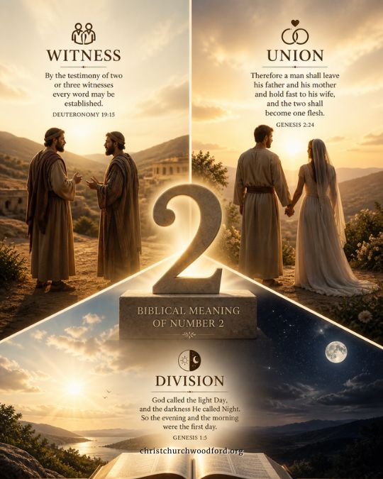 Biblical Meaning of Number 2_ Unity, Division & Witness 