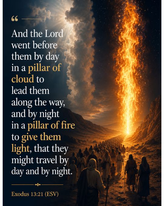 Exodus 13:21 biblical meaning of light