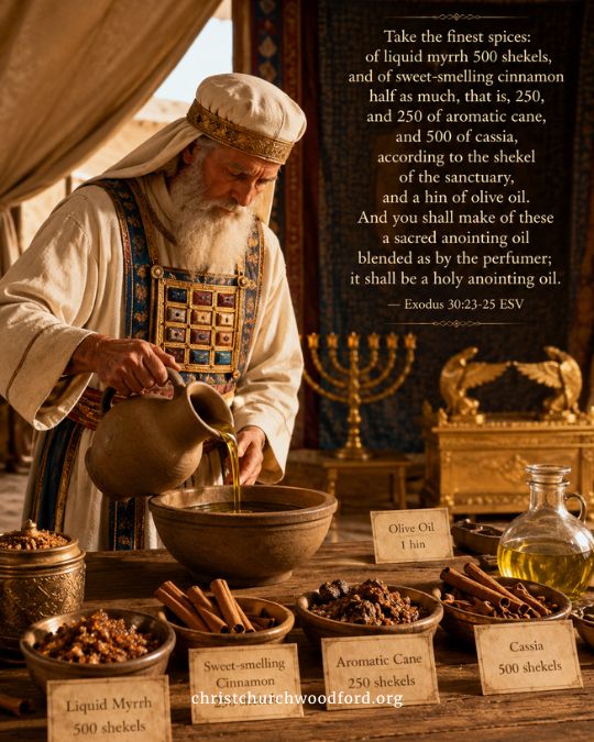 Exodus 30:23-25 Oil Symbolism in the Bible