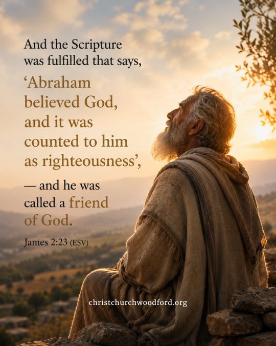 James 2:23 Bible Verse for Friendship