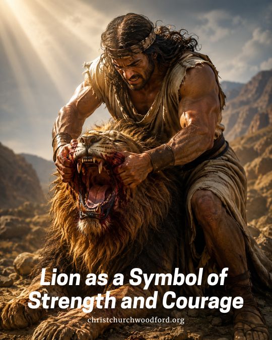 Lion as a Symbol of Strength and Courage