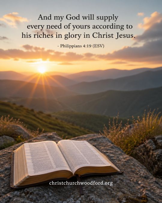 Philippians 4:19 Bible verses about money and finance