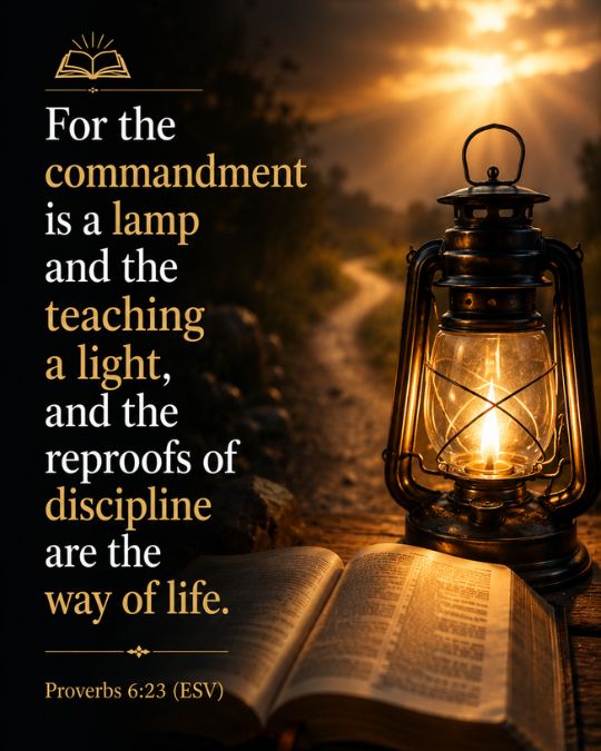 Proverbs 6:23 meaning of light in the Bible