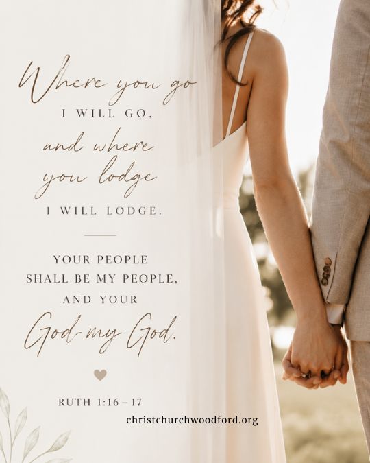 Ruth 1:16–17 Bible Verses for Marriage