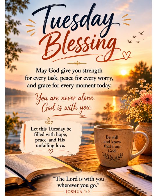 Tuesday Blessing You are not alone