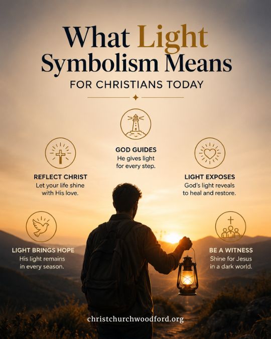 what does light represent in the Bible
