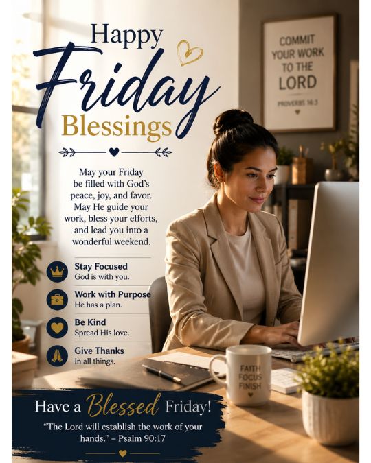 Friday Blessing for Busy Day